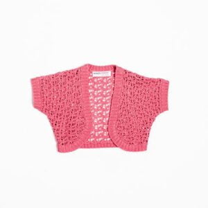 Bolerko dívčí s krátkým rukávem