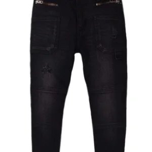 Kalhoty chlapecké džínové s elastanem