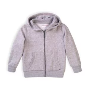 Mikina chlapecká celopropínací s kapucí