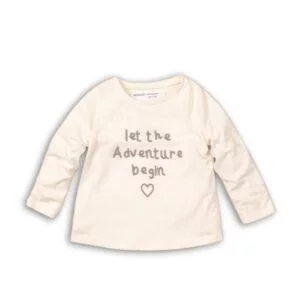 Tričko dívčí s dlouhým rukávem s aplikací