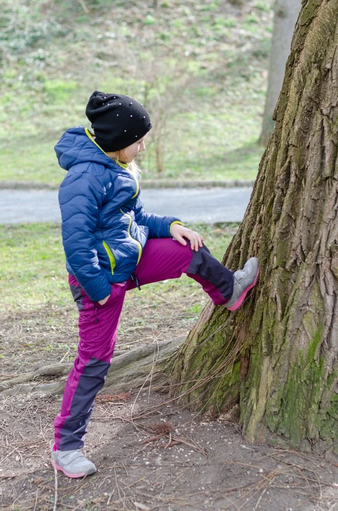 Kalhoty sportovní outdoorové Pidilidi PD1107-06 fialová - 158 | 13let