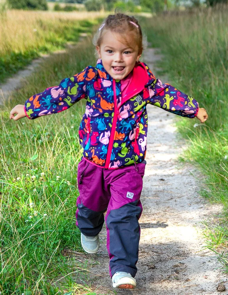 Kalhoty sportovní outdoorové Pidilidi PD1107-06 fialová - 158 | 13let