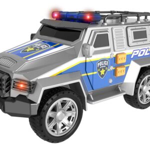 Auto - terénní policejní s efekty 22 cm