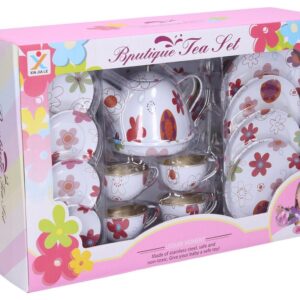 Čajový set kovový