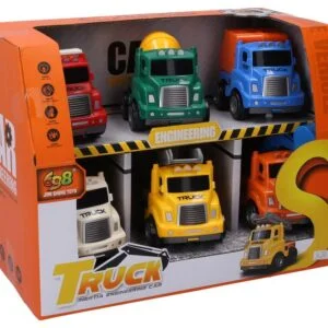 Dopravní prostředky 6 ks 9 cm