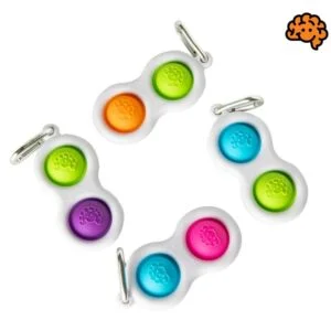 Klíčenka s mačkacími polštářky Simpl Dimpl