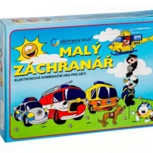 Malý záchranář společenská hra na baterie v krabici 22x16x3cm