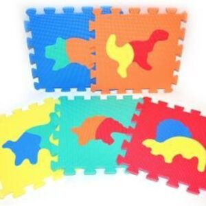 Měkké puzzle bloky DINO 30 cm