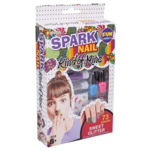 Nehtový set - třpytky se sladkostmi