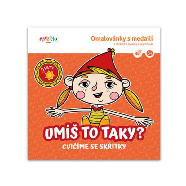 Omalovánky - Umíš to taky? - cvičíme se skřítky