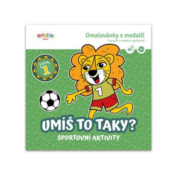 Omalovánky - Umíš to taky? - sportovní aktivity