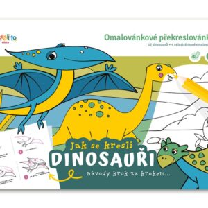 Pracovní sešit Učím se malovat - Dinosauři