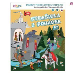 Strašidla z pohádek - samolepková knížka