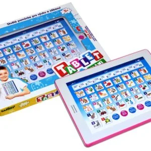 Tablet Wiky maxi růžový 24x18 cm - Český obal