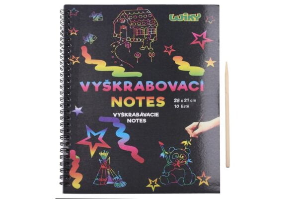 Vyškrabovací notes 28x21