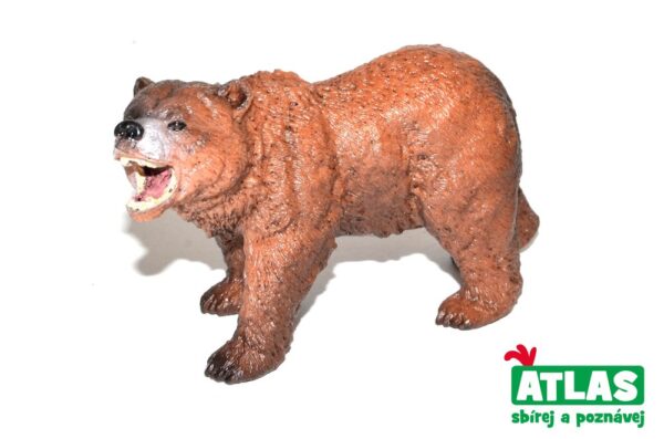 C - Figurka Medvěd Grizly 11cm