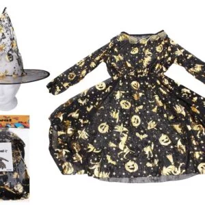 Set karneval - čarodějnice (šaty