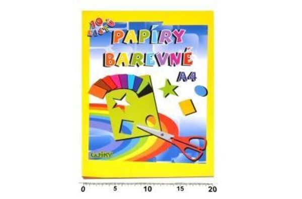 Papíry barevné W A4