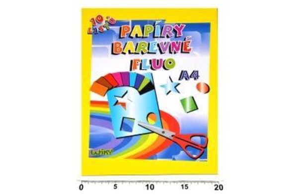 Papíry barevné W fluo A4