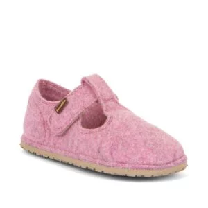 Dívčí barefoot bačkory FLEXY WOOLY Pink Froddo G1700378-7 růžová - 30