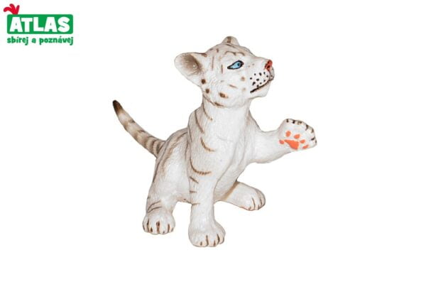 A - Figurka Tygr bílý mládě 6cm