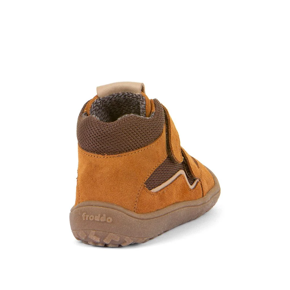 Dětské barefoot boty TEX AUTUMN  Cognac Froddo G3110254-14 - hnědá - 40
