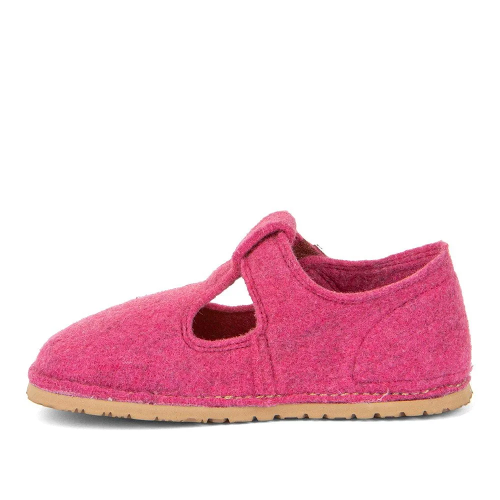 Dívčí barefoot bačkory FLEXY WOOLY Fuxia; Froddo; G1700378-6 - 30
