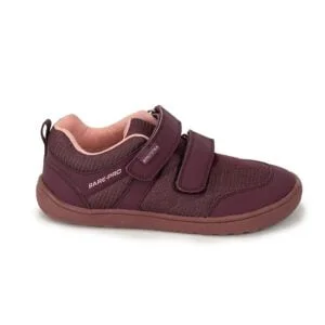 Dívčí barefoot tenisky s membránou NOLAN BORDO Protetika - červená - 22