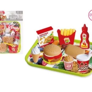 Občerstvení Fast Food s táckem - český obal