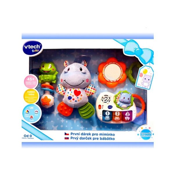 Vtech První dárek pro miminko (CZ) - modrý