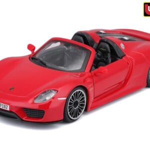 Bburago 1:24 Plus Porsche 918 Spyder Red