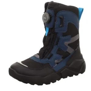 Chlapecké zimní boty ROCKET Black/Turquoise Gore-Tex