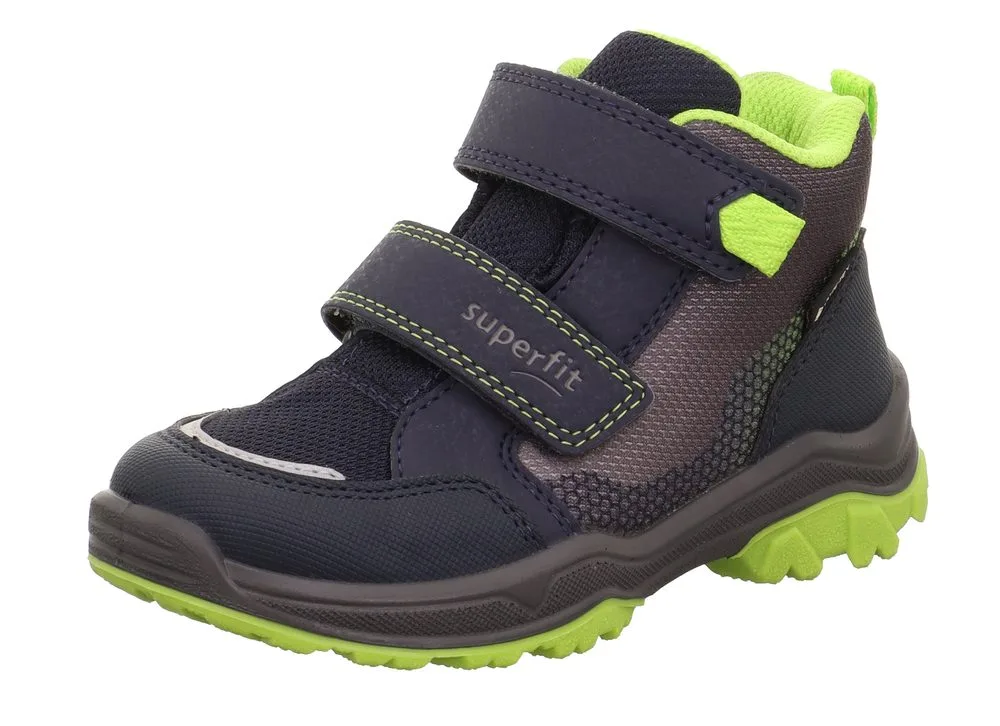Dětské celoroční boty JUPITER Blue/Light Green Gore-Tex