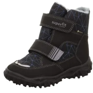 Dětské zimní boty HUSKY Black/Light Gray Gore-tex
