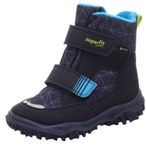 Dětské zimní boty HUSKY Blue/Turguoise Gore-Tex
