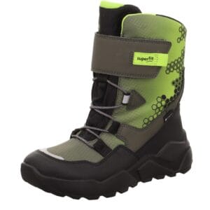 Dětské zimní boty ROCKET Green/Black Gore-Tex