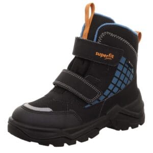 Dětské zimní boty SNOW MAX Black/Blue Gore-TEX