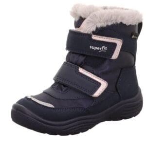 Dívčí zimní boty CRYSTAL Blue Gore-Tex