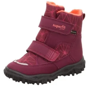 Dívčí zimní boty HUSKY Red/Orange Gore-Tex