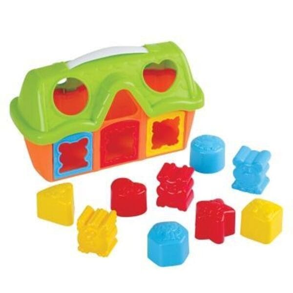 Domek vkládačka set 10 ks