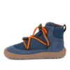 Chlapecké celoroční barefoot boty TEX TRACK Denim Froddo G3110257-1 - světle modrá - 41