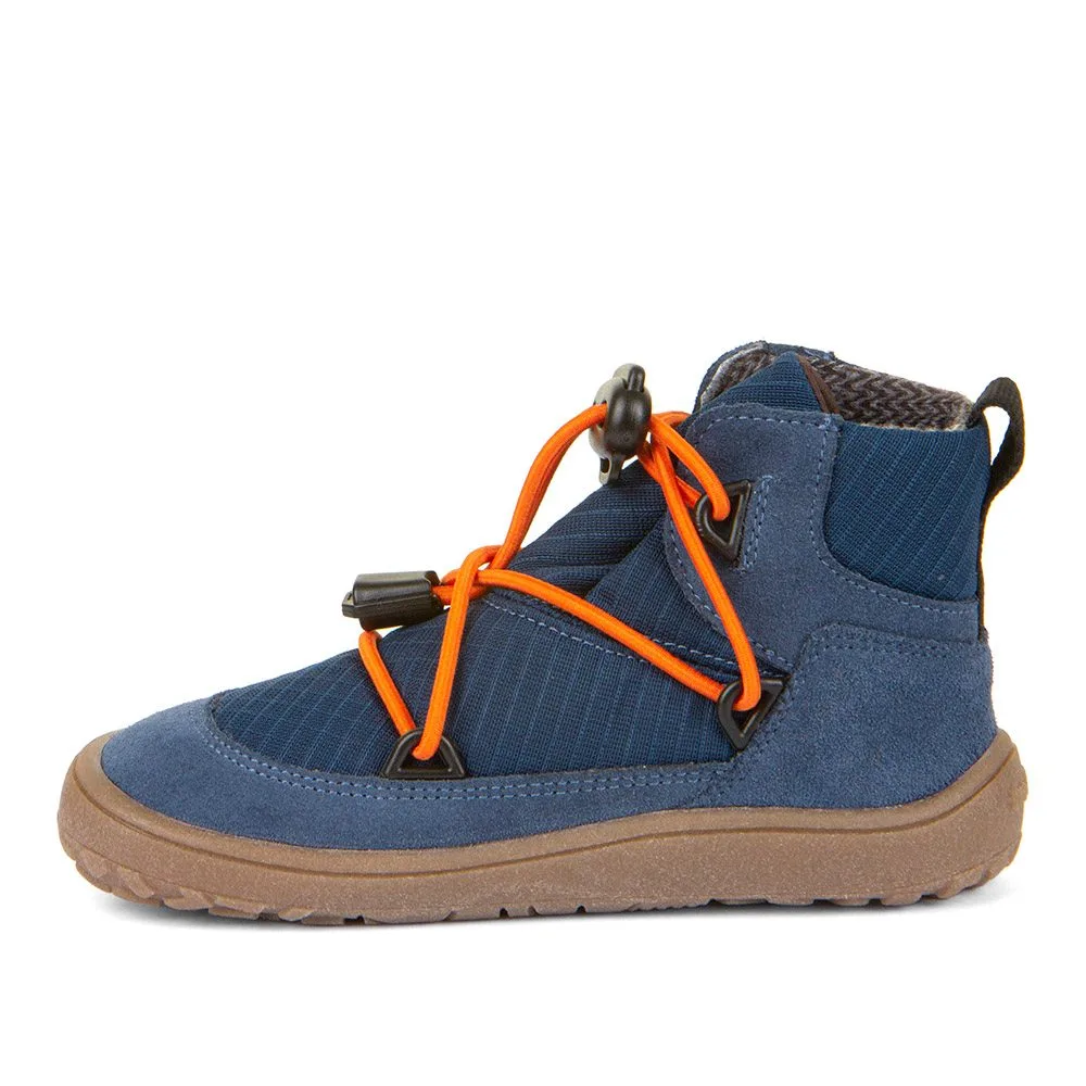 Chlapecké celoroční barefoot boty TEX TRACK Denim Froddo G3110257-1 - světle modrá - 41