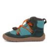 Dětské celoroční barefoot boty TEX TRACK Petroleum Froddo G3110257-5 - modrá - 42