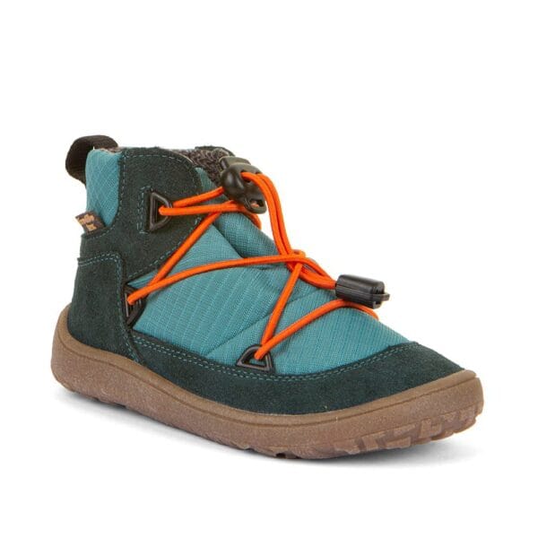 Dětské celoroční barefoot boty TEX TRACK Petroleum Froddo G3110257-5 - modrá - 42