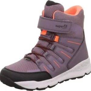 Dívčí zimní boty FREE RIDE Purple/Orange Gore-Tex