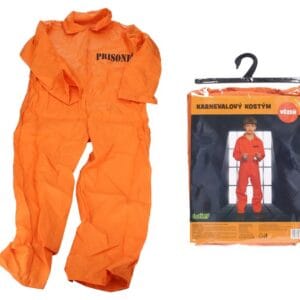 Set karneval - vězeň M 110-120 cm