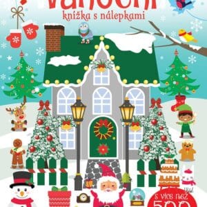Vánoční knížka s nálepkami