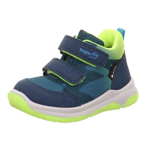 Dětská celoroční obuv COOPER  Blue/Yellow Gore-Tex
