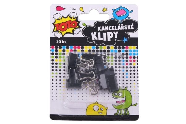 Klip kancelářský 10 ks