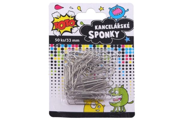 Sponka kancelářská 50 ks